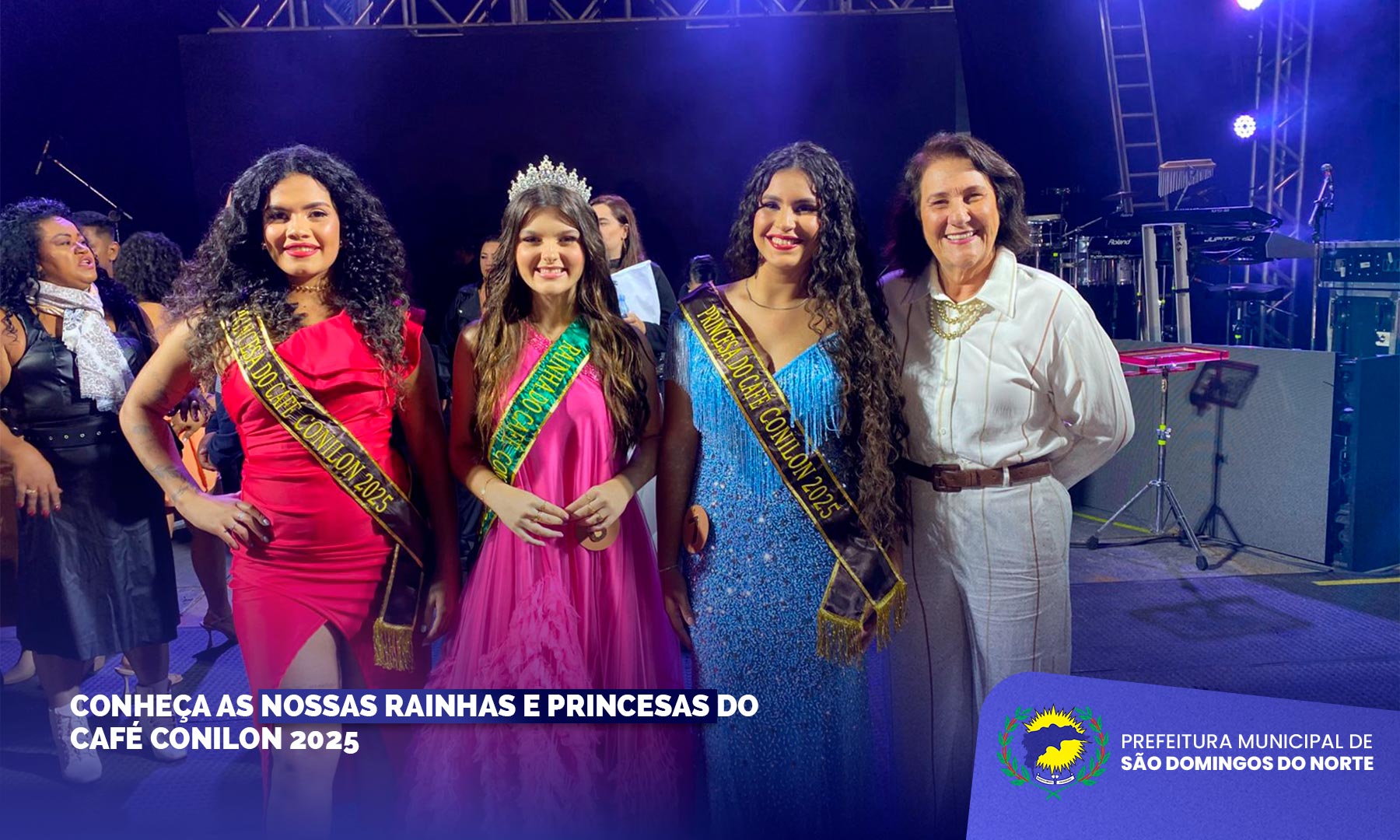 Conheça as nossas rainhas e princesas do Café Conilon 2025